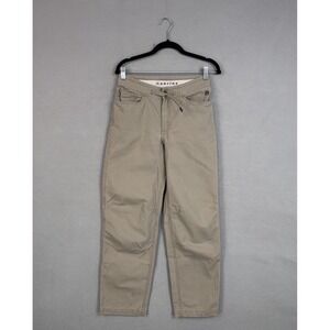 The North Face Pants Womens 6 Khaki A5 Series Canvas Straight Hiking Outdoor
